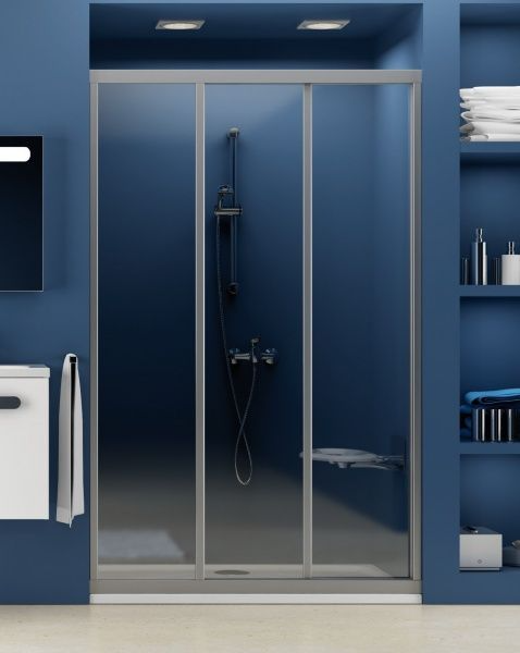 Душевые двери Ravak Supernova ASDP3 - 90 сатин/прозрачное